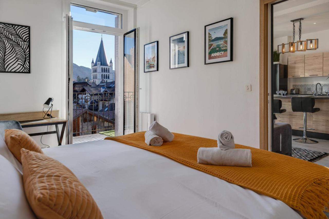 Le Balcon Annecien 4 - Rooftop View For 2-4 People Annecy Exteriér fotografie